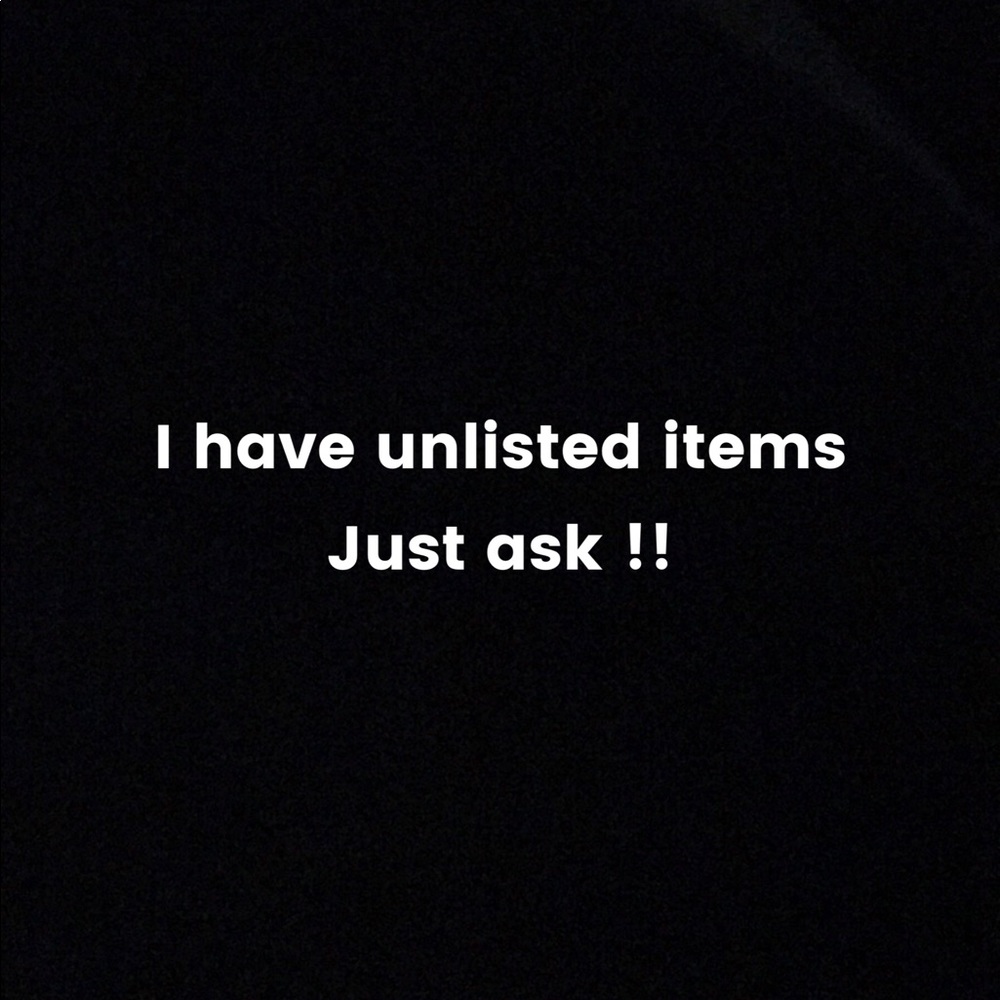 Unlisted items